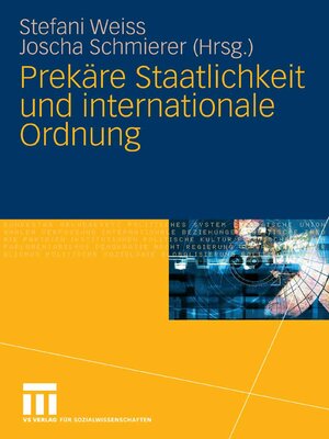 cover image of Prekäre Staatlichkeit und internationale Ordnung